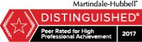 Martindale-Hubbell Distinguished 2017
