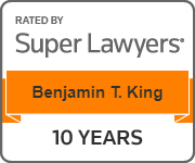 Super Lawyers 2014 - 2023 | Benjamin T. King